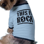 this is rock doggie tee shirt