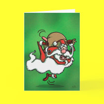 This is Santa!! greeting card