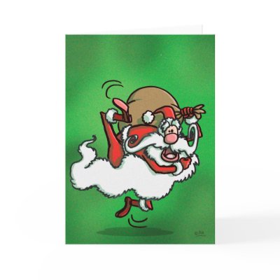 This is Santa!! greeting card by Lioness_Graphics