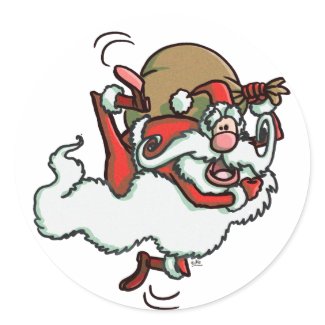This is Santa!! sticker sticker