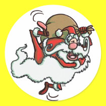 This is Santa!! sticker