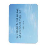 This is the day Scripture Premium Magnet magnets