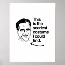 THIS IS THE SCARIEST COSTUME I COULD FIND ROMNEY PRINT