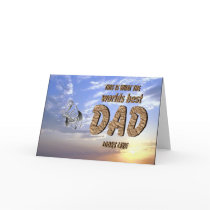 This is the worlds best DAD loks like cards
