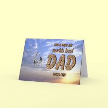This is the worlds best DAD loks like cards