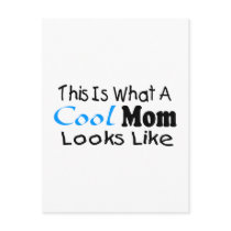 This Is What A Cool Mom Looks Like (2) Postcards