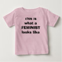 This is what a FEMINIST looks like t-shirts