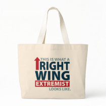 This is what a Right Wing Extremist Looks Like Canvas Bag