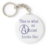 This Is What An Atheist Looks Like! Key Chain