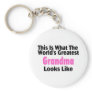 This Is What The World's Greatest Grandma Looks Li Key Chain