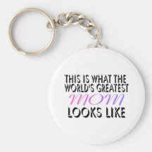 This Is What The World's Greatest Mom (2) Key Chains