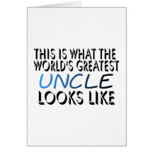 This Is What The World's Greatest Uncle (2) Cards