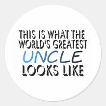 This Is What The World's Greatest Uncle (2) Stickers