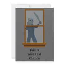 This Is Your Last Chance Custom Announcement
