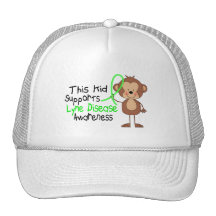 This Kid Supports Lyme Disease Awareness Mesh Hats