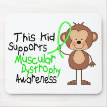 This Kid Supports Muscular Dystrophy Awareness Mouse Pad