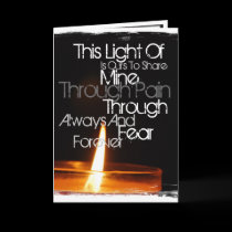 This Light Of Mine, Is Ours To Share Greeting Card cards