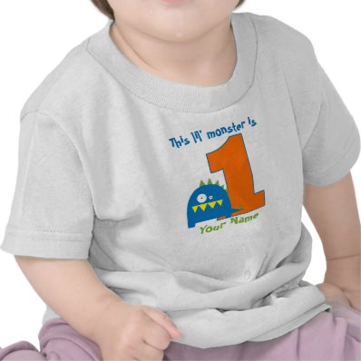 This Lil Monster First Birthday Shirt