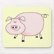 This Little Piggy Mouse Pads
