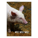 This Little Piggy - WEE! WEE! WEE! Card