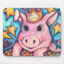 This Little Piggy Went To Hog Daze Mouse Pads