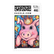 This Little Piggy Went to Hog Daze stamps