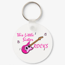 This Little Sister Rocks keychains by OneStopGiftShop This Little Sister Rocks keychains