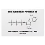 This Machine Is Powered By Adenosine Triphosphate Stationery Design