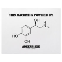 This Machine Is Powered By Adrenaline (Chemistry) letterhead by wordsunwords This Machine Is Powered By Adrenaline (Chemistry) letterhead