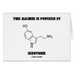 This Machine Is Powered By Serotonin (Chemistry) cards