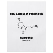 This Machine Is Powered By Serotonin (Chemistry) Flyers