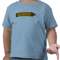 this machine kills fascists (orange crayon) t-shirts