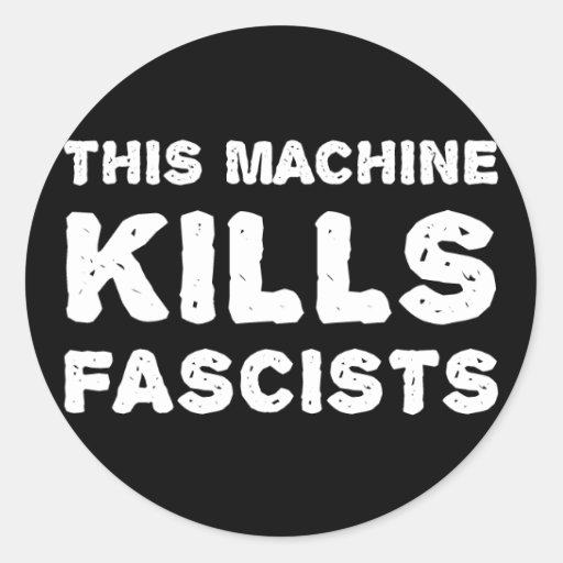 this machine kills fascists mailbox shirt