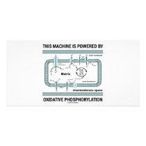 This Machine Powered By Oxidative Phosphorylation photo cards