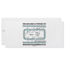 This Machine Powered By Oxidative Phosphorylation rack cards by wordsunwords This Machine Powered By Oxidative Phosphorylation rack cards