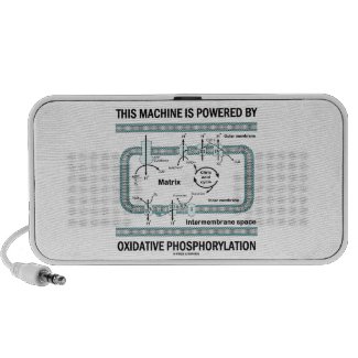 This Machine Powered By Oxidative Phosphorylation Mini Speaker