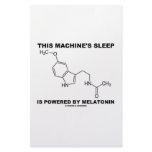 This Machine's Sleep Is Powered By Melatonin Custom Stationery