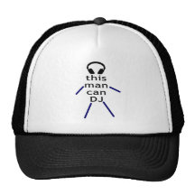 This Man Can DJ Mesh Hats