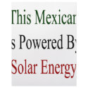 This Mexican Is Powered By Solar Energy letterhead
