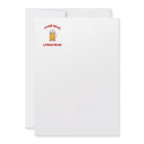 This Mug Loves Head Personalized Invitation