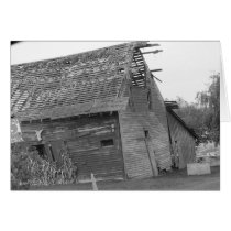This Old Barn Blank Card