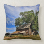 This Old Barn Throw Pillow