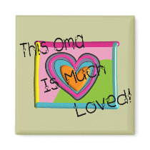 This OMA Much LOVED Magnets