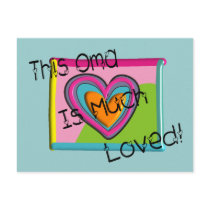 This OMA Much LOVED Post Card
