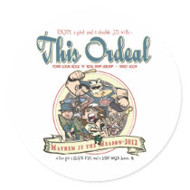 This Ordeal MITM Round Sticker