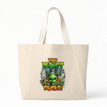 abducted, abduction, ufo, alien, aliens, area, extraterrestrial, fantasy, roswell, sci-fi, science, fiction, u.f.o.'s, Bag with custom graphic design