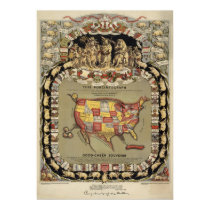 "This Porcineograph" (Forbes) 1876 BigMapBlog.com posters
