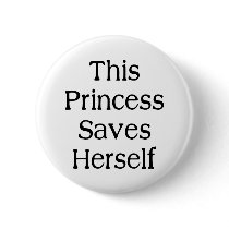 This Princess Saves Pins