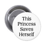 This Princess Saves Pins