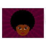 This sassy vixen is too much woman for you card